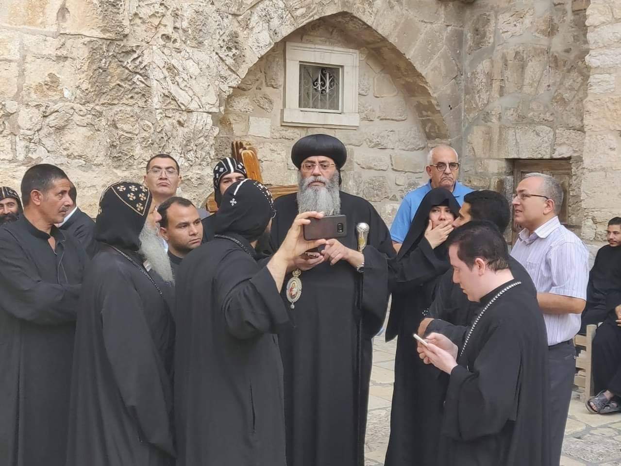 مظاهرة للأقباط فى القدس