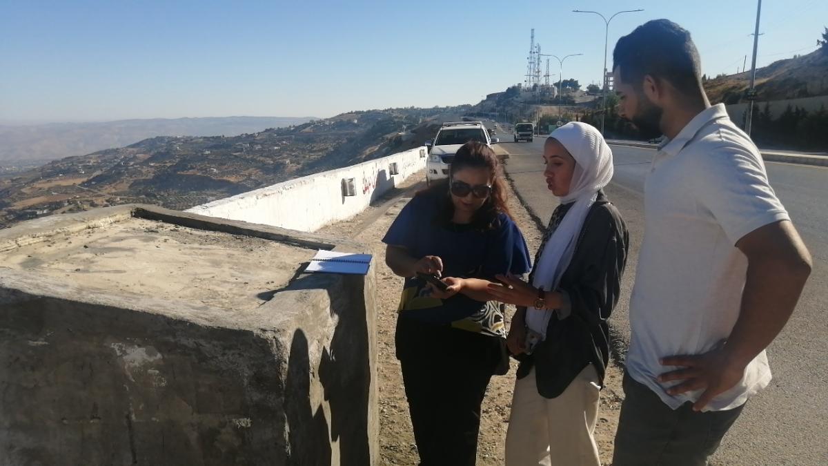  " طلتنا غير " و جدارية على مطل شارع الستين 