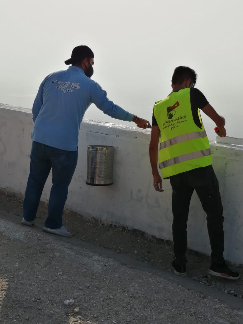  " طلتنا غير " و جدارية على مطل شارع الستين 