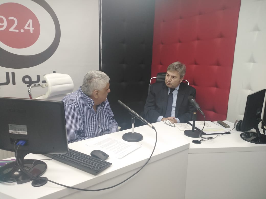 السفير التركي في حوار مع داود كتاب