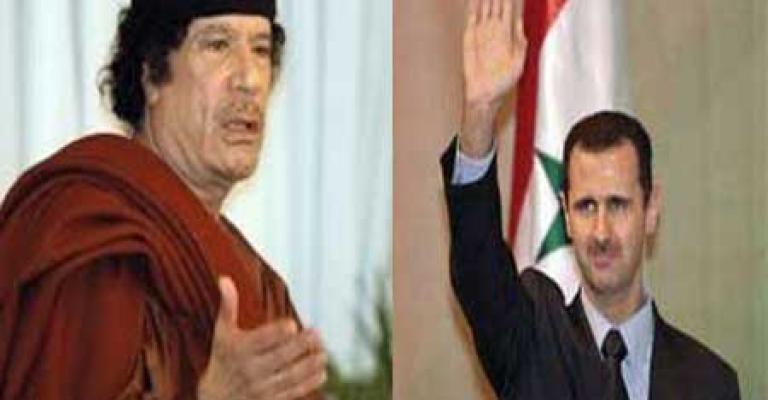 الاسد باع القذافي! الاسد باع القذافي!