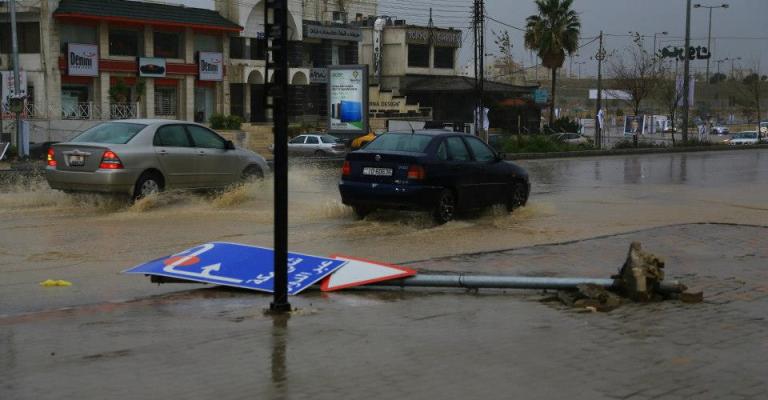 اول اختبار مع المطر، هذا ما حدث- صور 