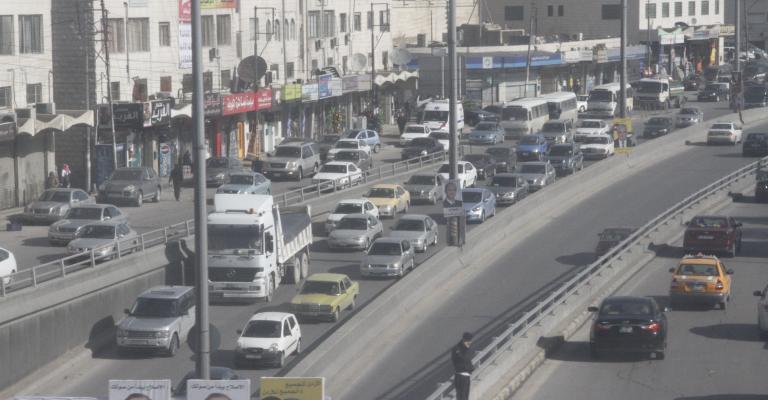 انتهى المنخفض وبقيت ازمة المرور انتهى المنخفض وبقيت ازمة المرور