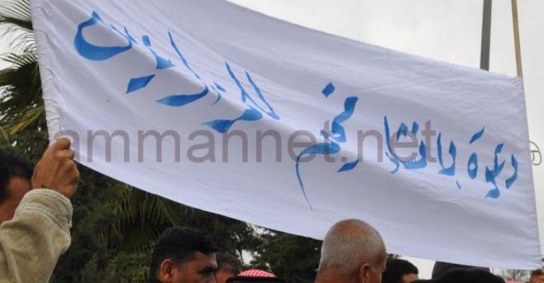 مزارعون يدعون لإقامة مخيم للمزارعين- عدسة احمد ابو حمد 