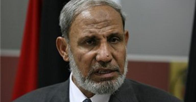 الزهار: علاقتنا مع ايران ومصر لم تنقطع