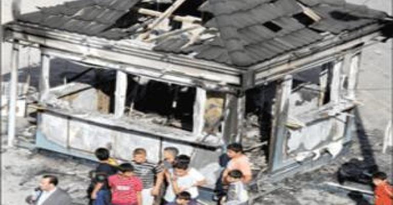 Calmness back in Shouna after riotous day Calmness back in Shouna after riotous day