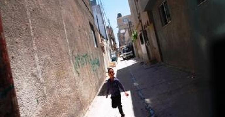 100 residents per square km in Baqaa 100 residents per square km in Baqaa