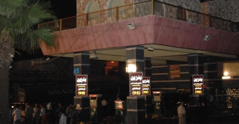 Fire at Um Othainah gas station extinguished Fire at Um Othainah gas station extinguished