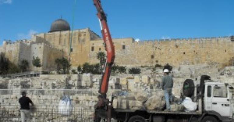 تقرير:تصعيد إسرائيلي بالحفريات في محيط الأقصى تقرير:تصعيد إسرائيلي بالحفريات في محيط الأقصى