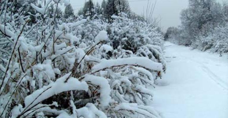 Snow expected at high elevations on Tuesday