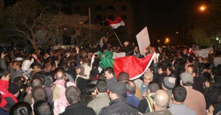 أصداء الفرحة بالقاهرة تصل إلى عمّان (صور)