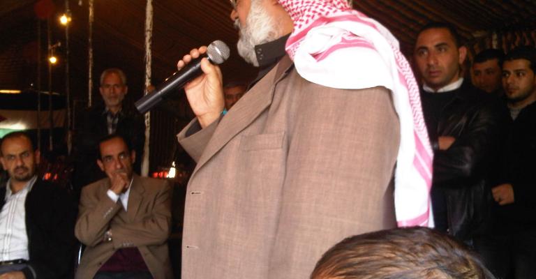 العمل الاسلامي يؤيد مطالب “خيمة الرأي”