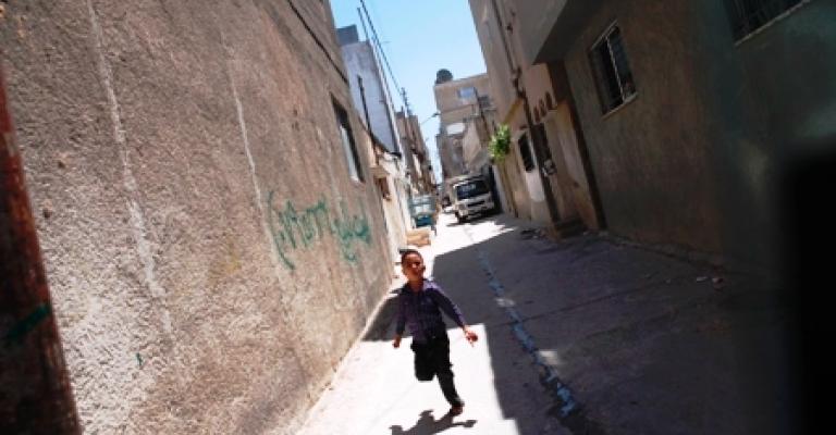 اعتصام للحراك الشبابي في مخيم البقعة احتجاجا على تعيين لجنة الخدمات