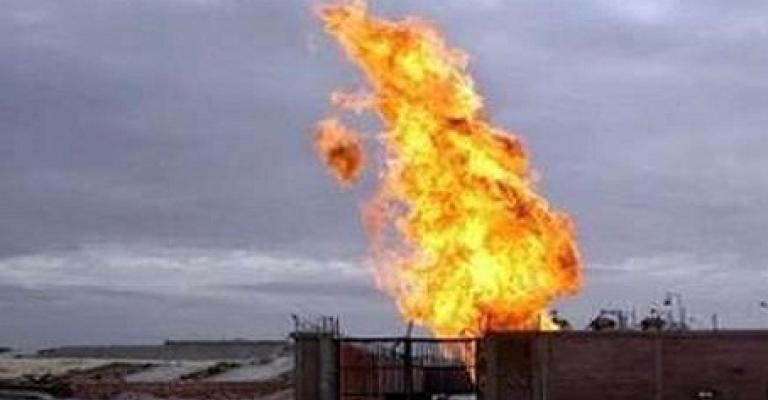 التفجير السابع لخط الغاز المصري المزود للأردن التفجير السابع لخط الغاز المصري المزود للأردن