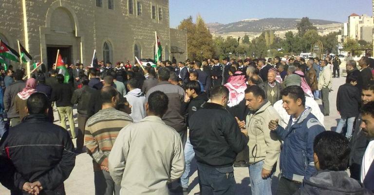 تغيير مكان اعتصام جرش ومسيرة في الكورة تغيير مكان اعتصام جرش ومسيرة في الكورة