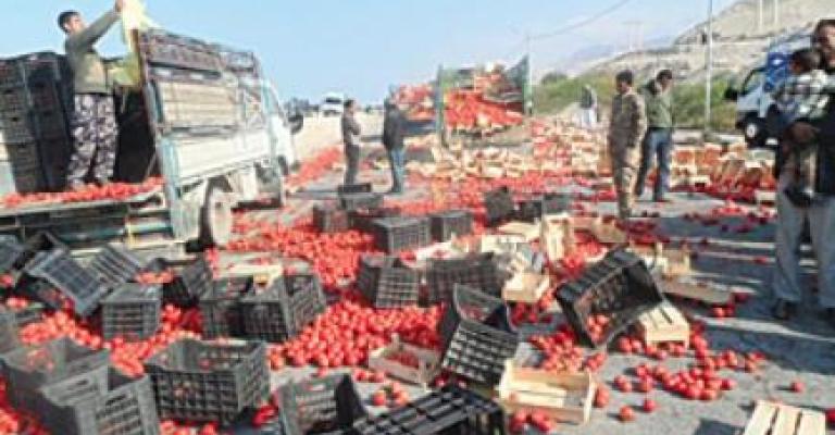 خسائر تكبدها المزارعون أمام تحديات عام 2011