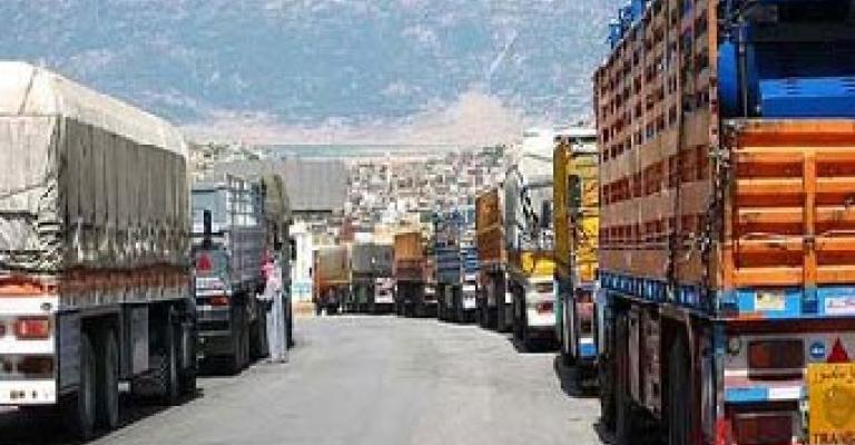 50 إلى 70 براد خضار اردني إلى سوريا يوميا 50 إلى 70 براد خضار اردني إلى سوريا يوميا