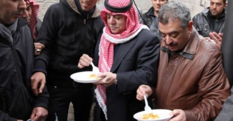 رئيس الوزراء في وسط البلد