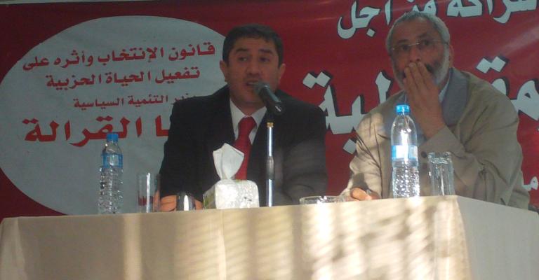 القرالة : لا نية لسحب مشروع قانون الانتخاب من مجلس النواب