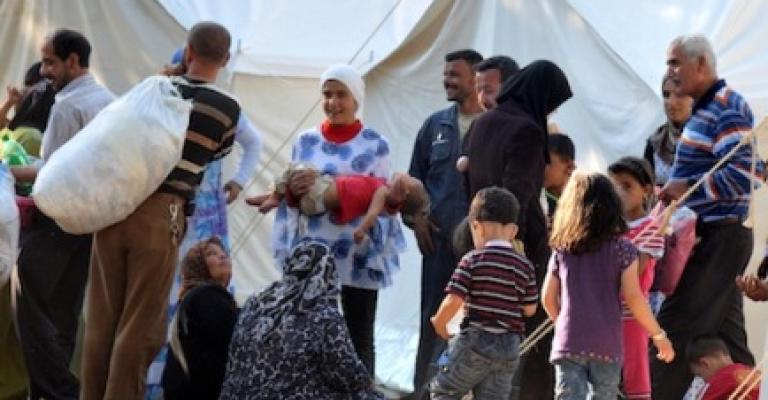 الرمثا: لاجئون سوريون يضربون عن الطعام الرمثا: لاجئون سوريون يضربون عن الطعام