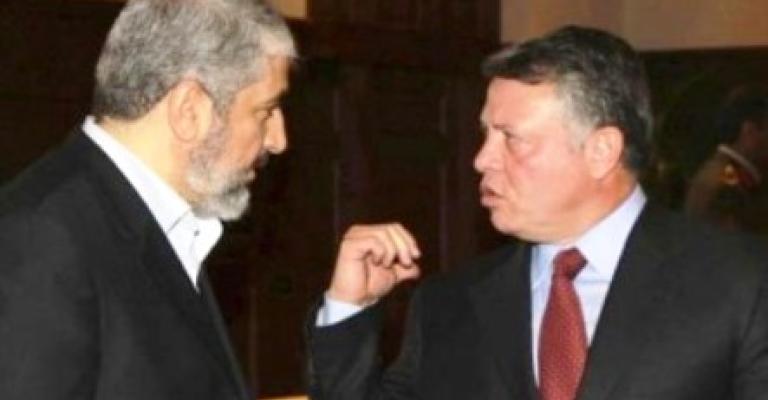 مشعل يصل إلى عمان الخميس ويلتقي الملك والطراونة والشوبكي