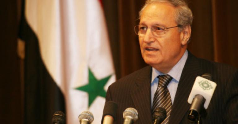 فاروق الشرع يظهر في مهمة رسمية 