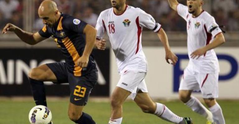 فوز ثمين للأردن على أستراليا في تصفيات كأس العالم فوز ثمين للأردن على أستراليا في تصفيات كأس العالم