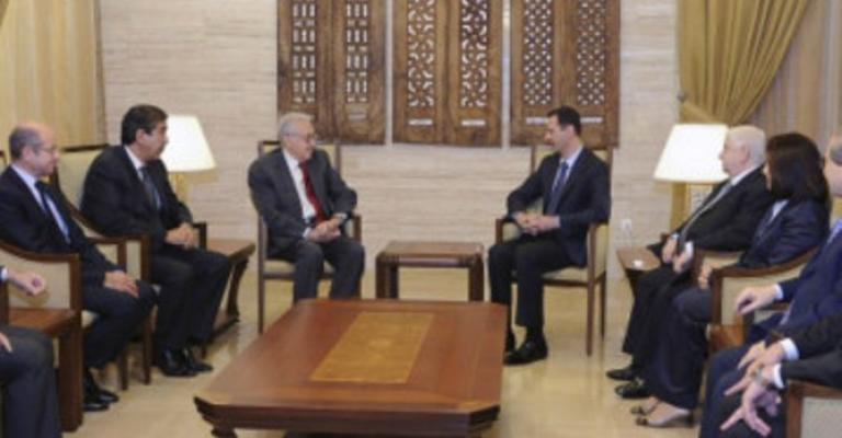 الإبراهيمي بعد لقاء الأسد: تفاقم الأزمة السورية يهدد المنطقة برمتها الإبراهيمي بعد لقاء الأسد: تفاقم الأزمة السورية يهدد المنطقة برمتها