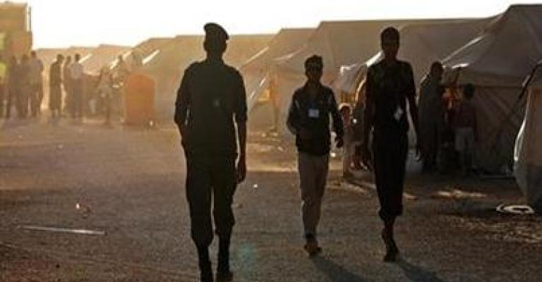 احداث الزعتري: توقيف 8 سوريين بتهمة التجمهر غير المشروع احداث الزعتري: توقيف 8 سوريين بتهمة التجمهر غير المشروع