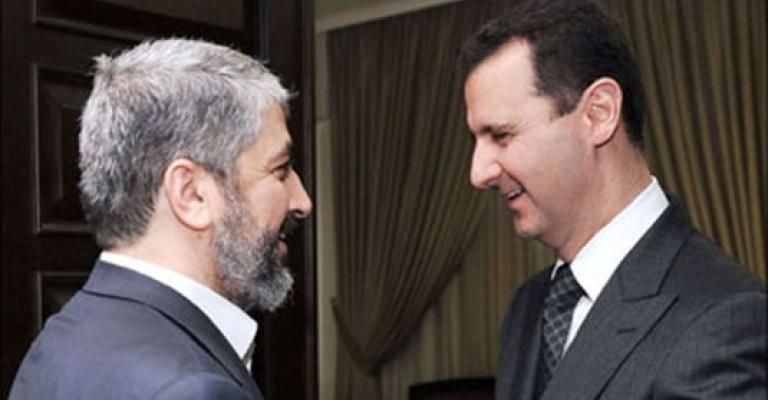 مشعل يرحب بالثورة السورية مشعل يرحب بالثورة السورية