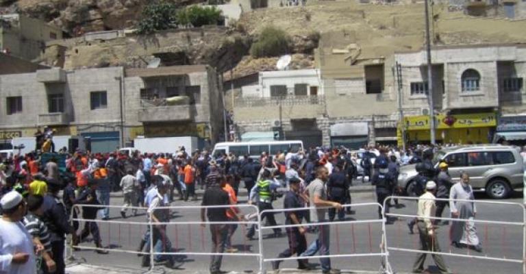 تطويق ساحة النخيل وجبهة العمل مرتاح للخطة الامنية تطويق ساحة النخيل وجبهة العمل مرتاح للخطة الامنية