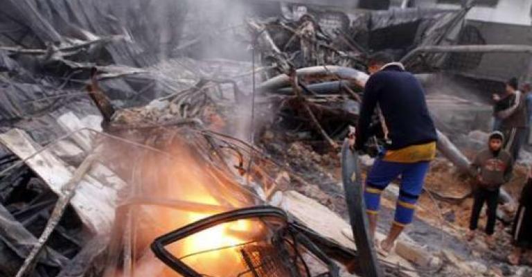 طائرات الاحتلال تقصف قطاع غزة 