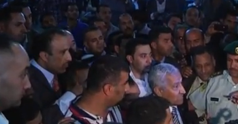 وصول عبد الله النسور الى السلط بعد تكليفه بتشكيل الحكومة وصول عبد الله النسور الى السلط بعد تكليفه بتشكيل الحكومة