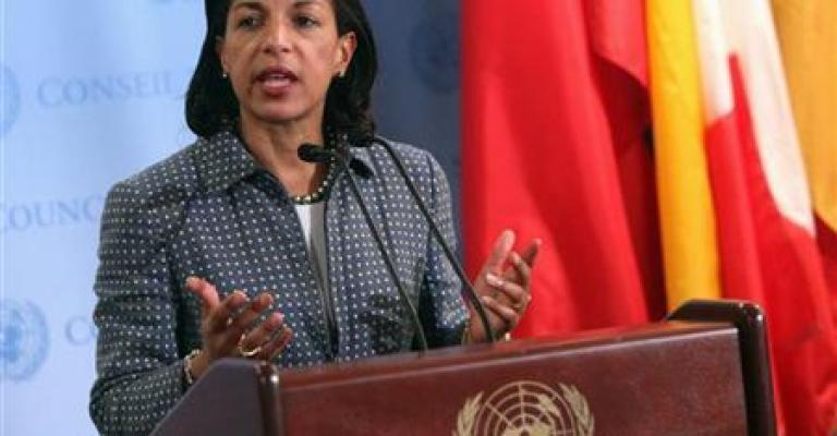 رايس: مساعي الفلسطينيين في الأمم المتحدة تهدد السلام