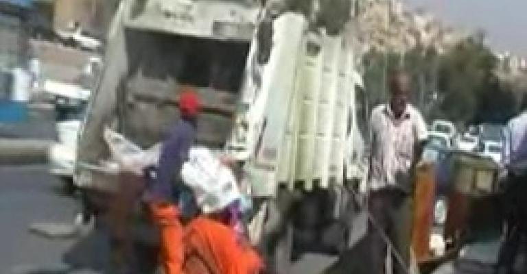 إزالة بسطات مجمع المحطة 