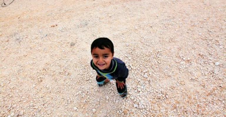 طفل في مخيم الزعتري- عدسة محمد ابو غوش/فيسبوك طفل في مخيم الزعتري- عدسة محمد ابو غوش/فيسبوك