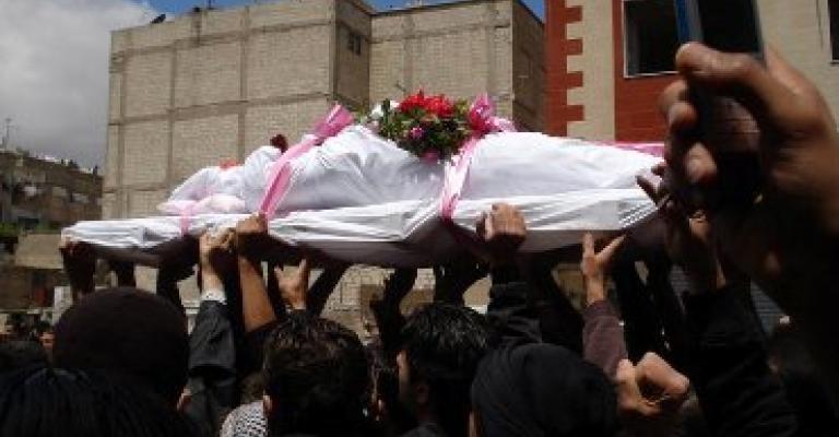 الرمثا: تشيع جثامين ثلاثة لاجئين سوريين الرمثا: تشيع جثامين ثلاثة لاجئين سوريين