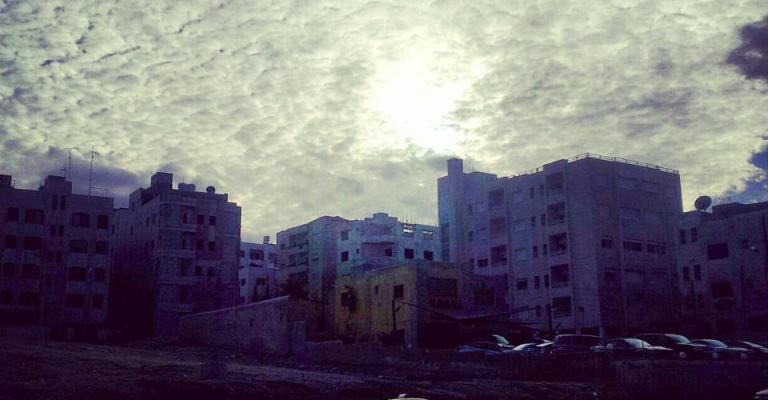 سماء عمّان ملبدة بالغيوم- عدسة ماجدة ابو طير سماء عمّان ملبدة بالغيوم- عدسة ماجدة ابو طير