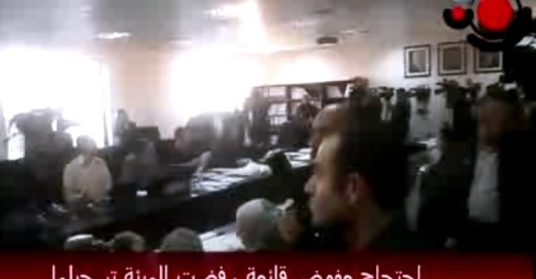 فيديو- مشادة كلامية في الهيئة المستقلة مع أعضاء إحدى القوائم