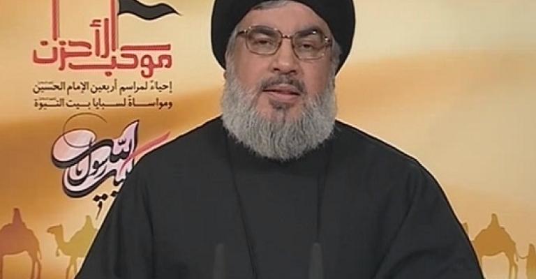 نصر الله: النازحون السوريون ملف إنساني