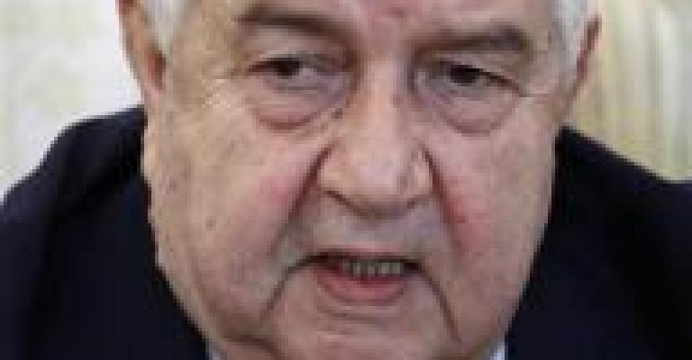 المعلم: مستعدون للحوار مع المعارضة المسلحة المعلم: مستعدون للحوار مع المعارضة المسلحة