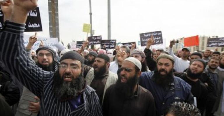 السلفيون في مركز ام اللولو يضربون عن الطعام السلفيون في مركز ام اللولو يضربون عن الطعام