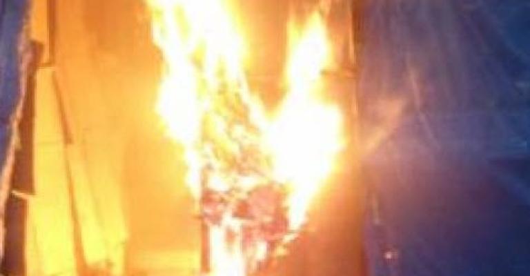 الزعتري: وفاة لاجئ محترقاً