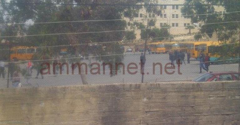 جرش الاهلية تعلق الدوام اثر مشاجرة ضخمة - صور