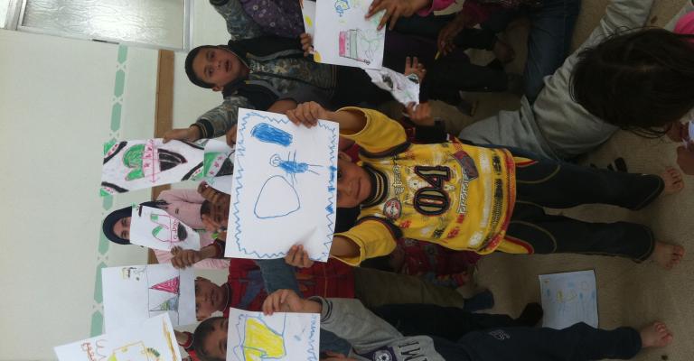 ورشة تأهيل نفسي للاجئين السوريين في المفرق