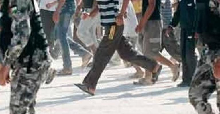 توقيف 8 سوريين على خلفية شغب الزعتري توقيف 8 سوريين على خلفية شغب الزعتري