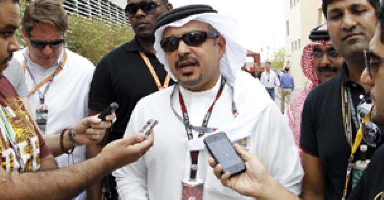 ولي عهد البحرين ... متفائل