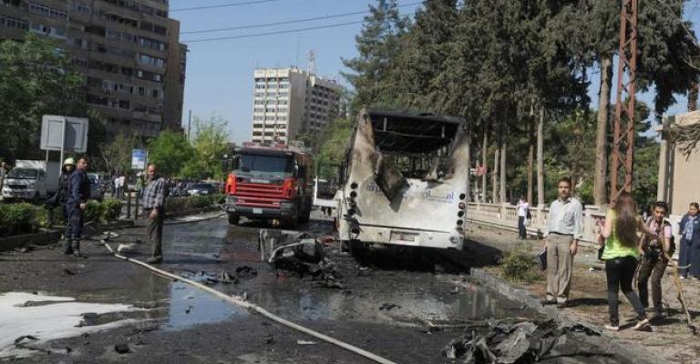 نجاة رئيس الوزراء السوري من تفجير إنتحاري نجاة رئيس الوزراء السوري من تفجير إنتحاري