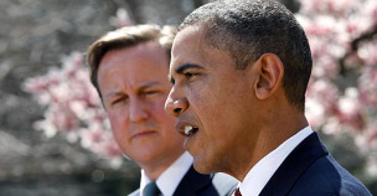 كاميرون يبحث في واشنطن القضية السورية كاميرون يبحث في واشنطن القضية السورية