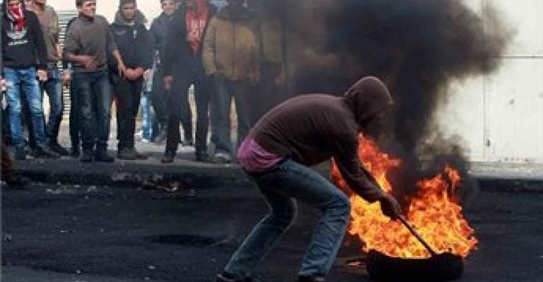 مواجهات مع سلطات الاحتلال في بيت أمر